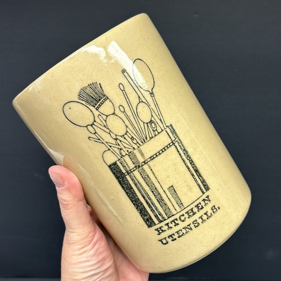 Stage PARSONS OF CHESTERFIELD stoneware “ Kitchen Utensils” holder - Picture 3 of 6